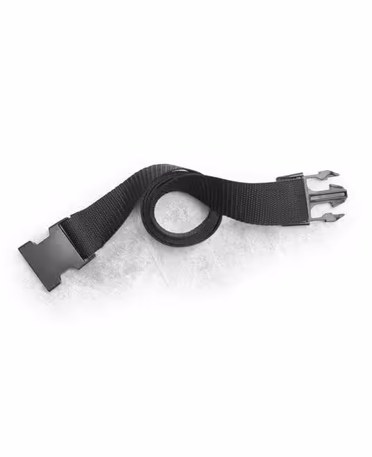Curea neagra textila cu catarama din plastic 3.5X140 cm, culoarea negru, Ardon COOL TREND NEGRU