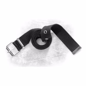 Curea textila neagra cu catarama metalica 140 cm, culoarea negru, Ardon 4TECH NEGRU