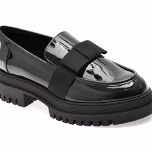 Mocasini ALDO negri pentru femei – THEATRIC 001 din piele ecologică lacuită