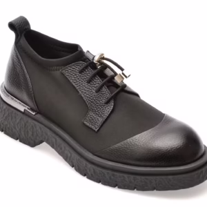 Pantofi EPICA negri, 3941100, din material textil