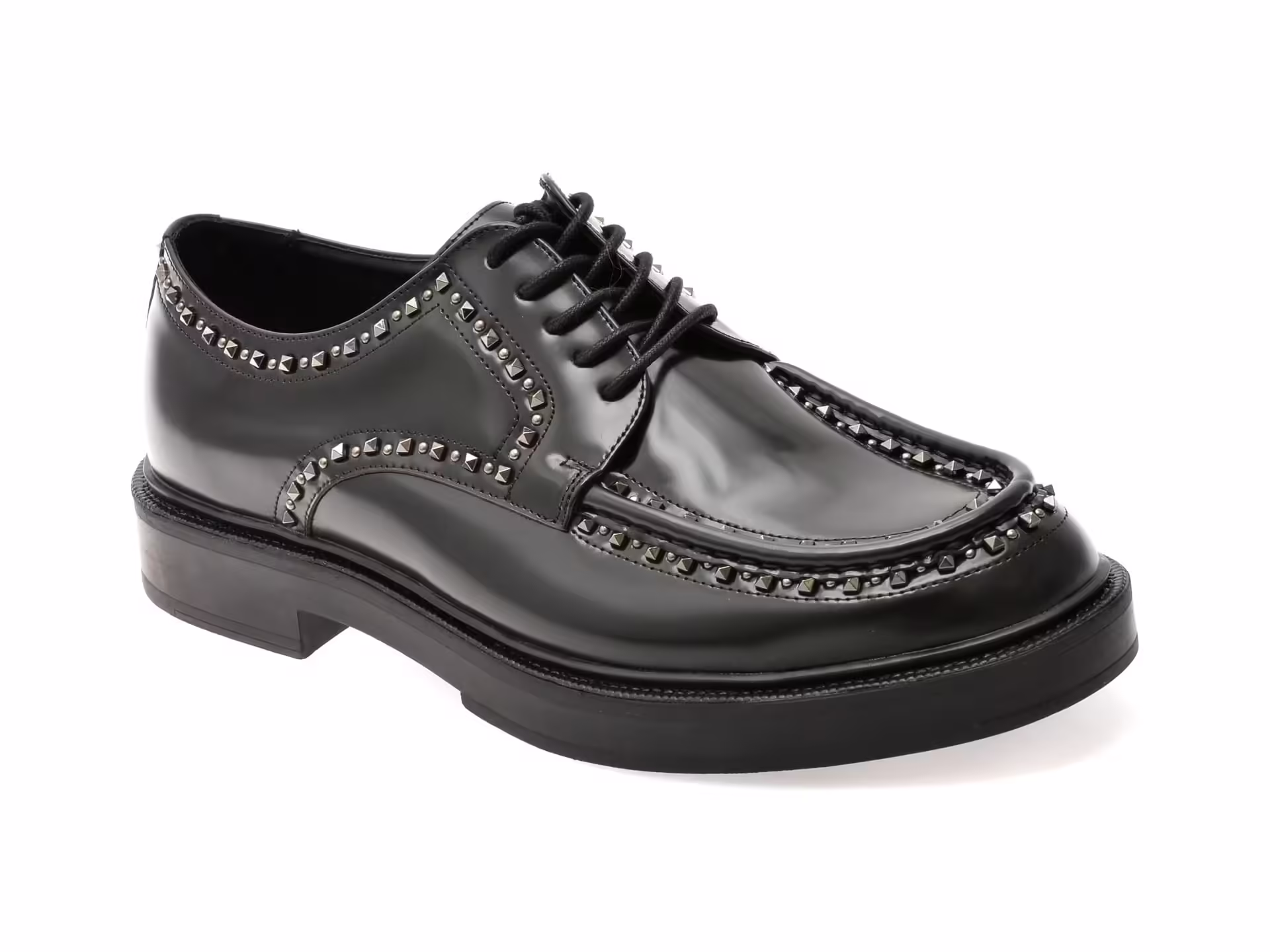 Pantofi ALDO FREDERIKO 001 negri din piele naturală pentru bărbați