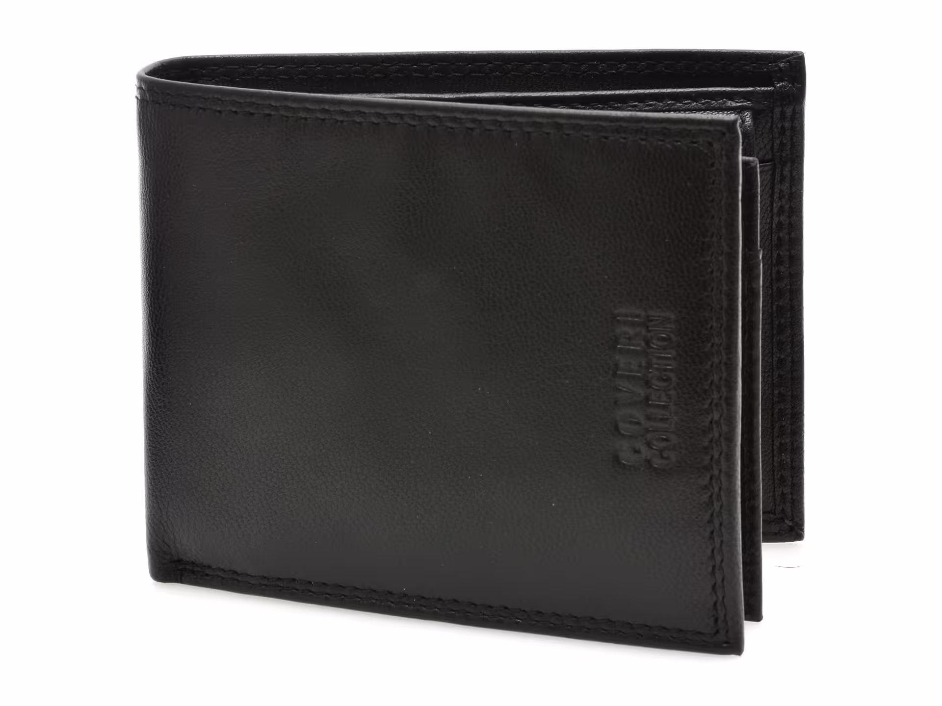 Portofel din Piele Naturală COVERI Negru pentru Bărbați – Model 408293