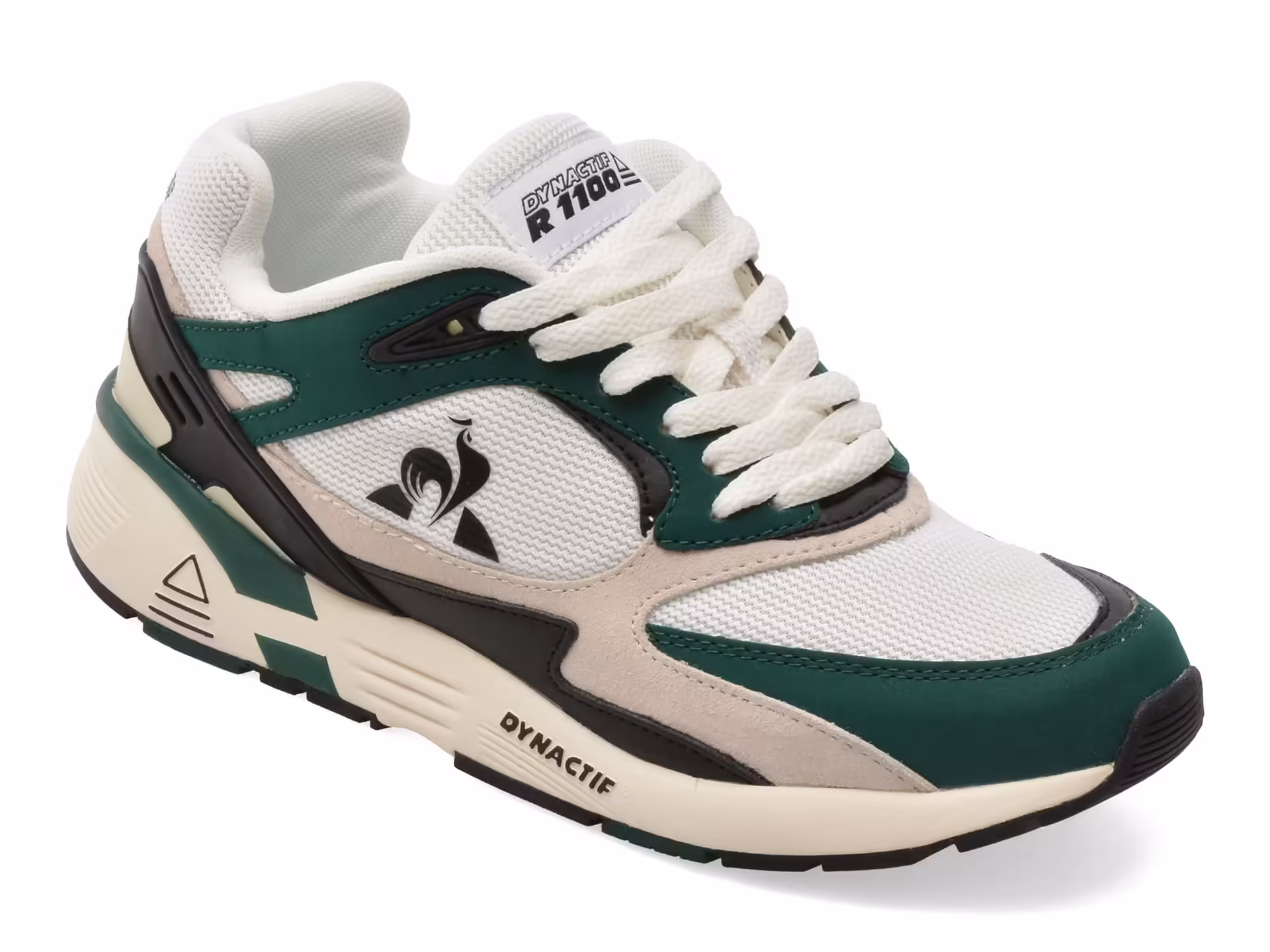 Pantofi sport albi LE COQ SPORTIF DYNACTIF R1100 pentru bărbați și femei