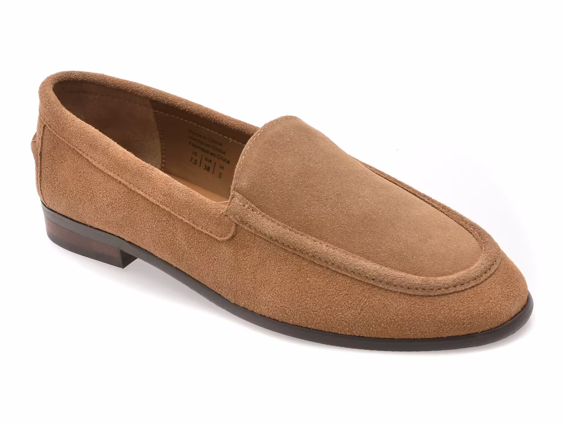 Mocasini ALDO din piele întoarsă, model AMBAR 230, culoare maro pentru femei
