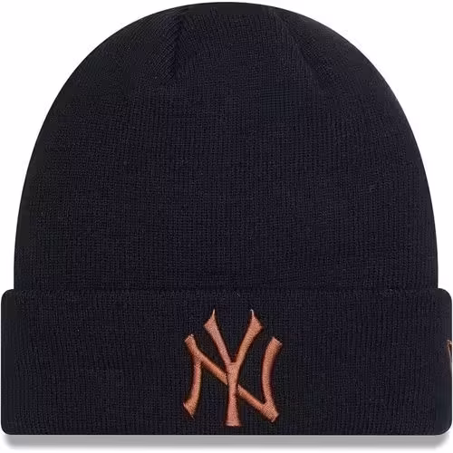 Fes Negru Unisex New Era League Essentials New York Yankees – Accesoriu Iarnă din Acril 100%