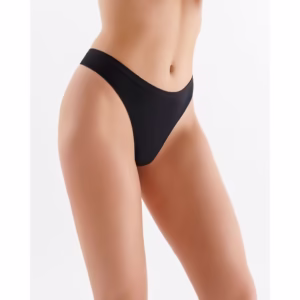 Chilot Tanga Seamless Gabriella - Fără Cusături - Negru