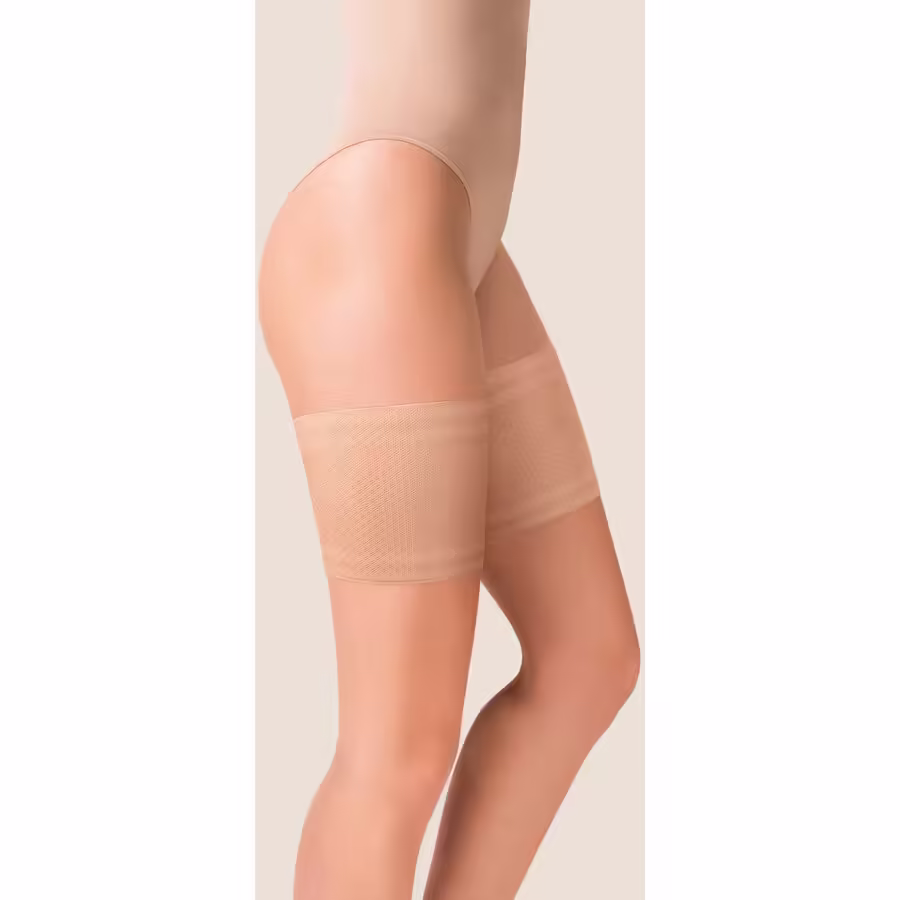 Jartieră Plus Size Gabriella Wzor/Mesh pentru Femei