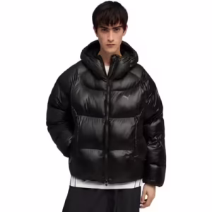 Geacă bărbați Puma Tech-X Puffer Neagră – Iarnă, Poliester Rezistent la Vânt