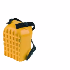 Genunchiere de protectie din poliuretan, ergonomice, cu barete elastice - Confort NEGRU