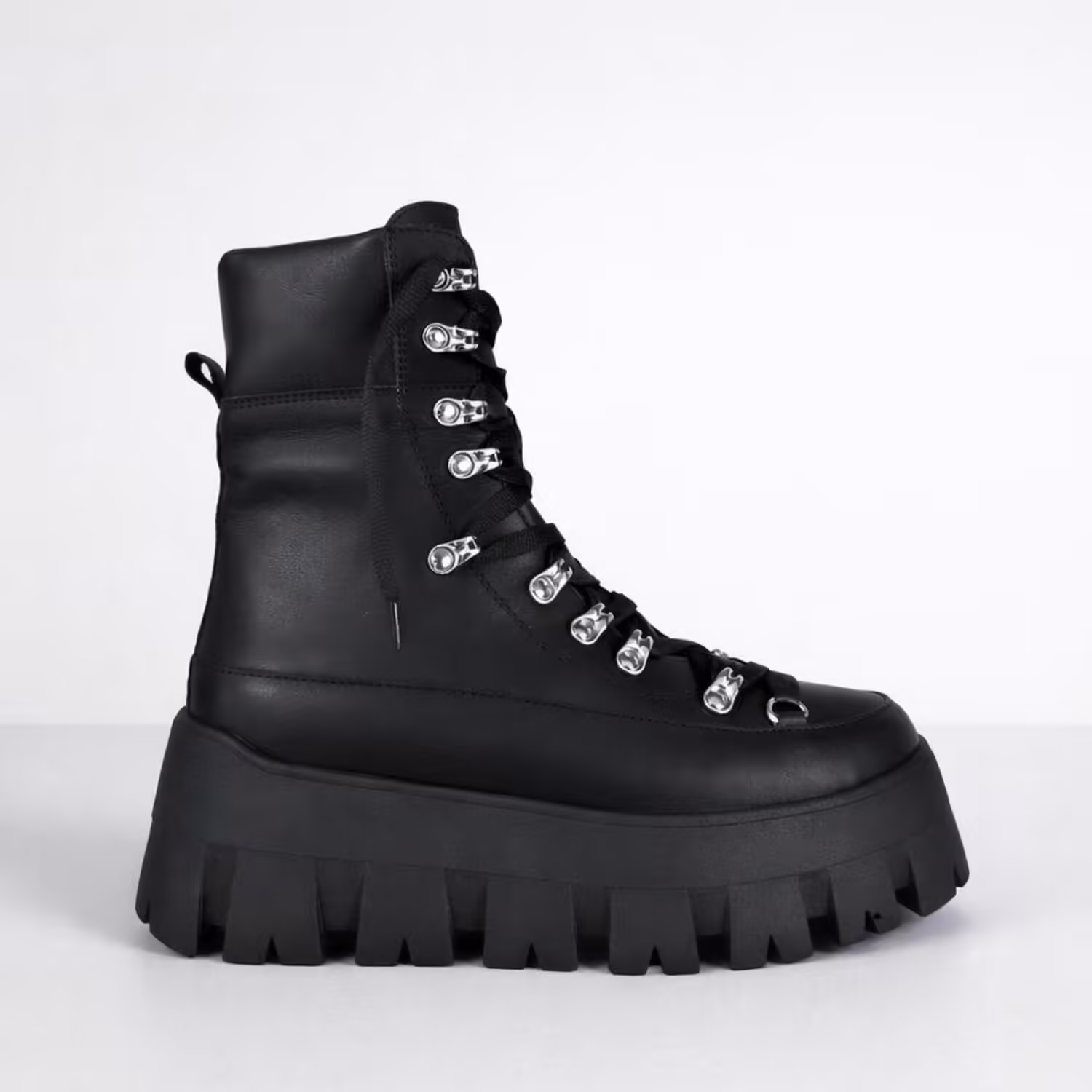 Ghete dama Piele Naturala Negre Mohito