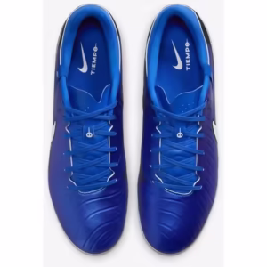 Ghete Fotbal Nike Tiempo Legend 10 Academy pentru Bărbați și Femei – Piele Ecologică Albastră