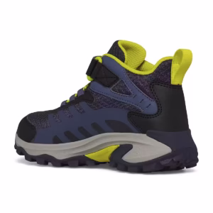 Ghete Merrell Moab Speed Mid 2 A/C Waterproof Kids Albastru – Navy