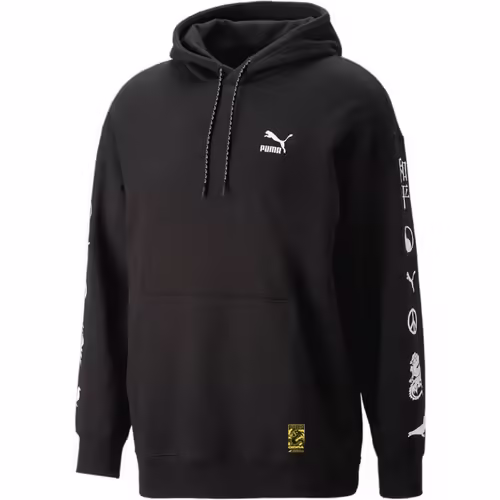 Hanorac bărbați Puma Staple Graphic negru