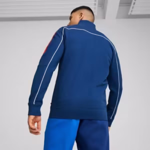 Jachetă bărbați Puma BMW Mms – Albastru, Casual, Sport, Bumbac Premium