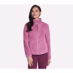 Jacheta femei Skechers Skech-Sherpa Jacket JA218-ROS