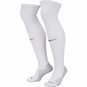 Jambiere Fotbal Nike Strike pentru Barbati – Albe, Profesionale, din Poliester Reciclat
