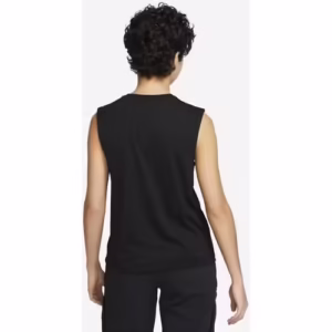 Maiou sport Nike pentru femei - Dri-Fit negru, elastic și respirabil pentru antrenamente