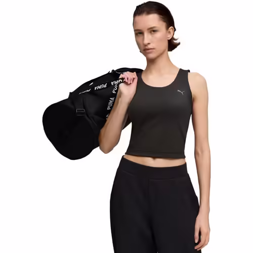 Maiou Sport Femei Puma Cloudspun Twist – Negru, Respirabil pentru Fitness
