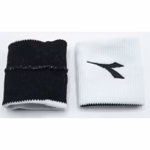 Manseta elastică Diadora Tennis albă unisex pentru încheietură – Protecție și confort