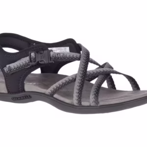 Sandale Merrell District Muri Lattice Negru - Black/Charcoal