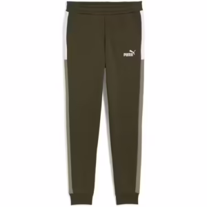 Pantaloni sport bărbați copii Puma verde din bumbac - Confort și stil