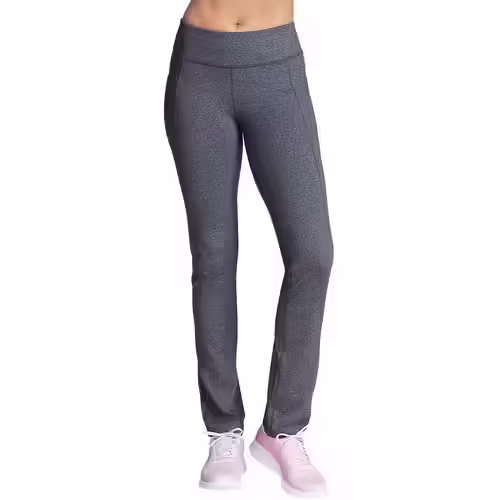 Pantaloni sport casual pentru femei Skechers GO WALK gri – rezistenți, respirabili și elastici
