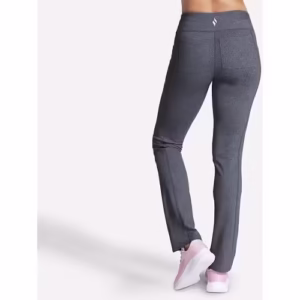 Pantaloni sport casual pentru femei Skechers GO WALK gri - rezistenți, respirabili și elastici