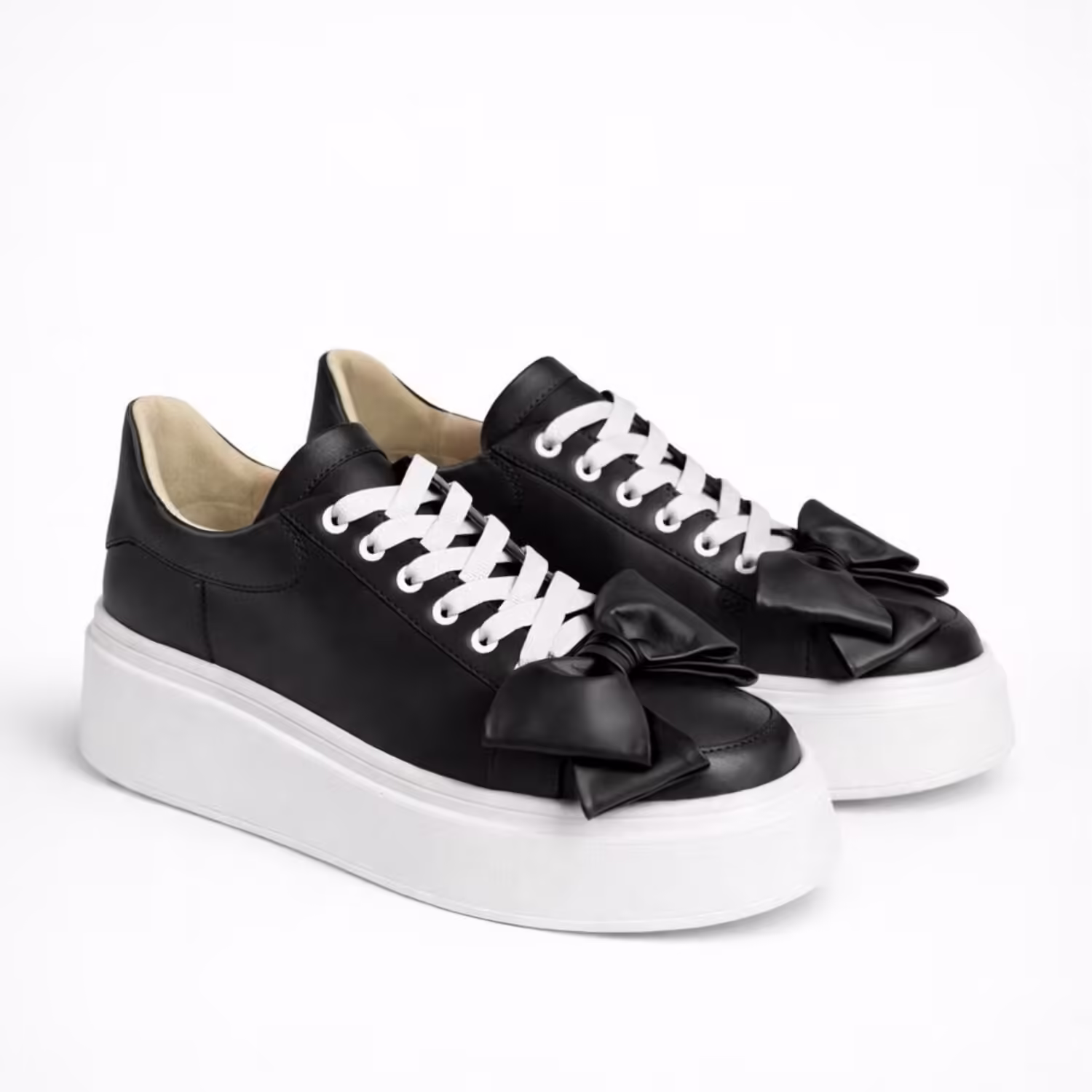 Pantofi casual Piele Naturala Negri Barni B