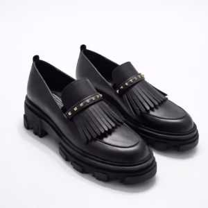 Pantofi casual Piele Naturala Negri Camaro
