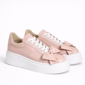 Pantofi casual Piele Naturala Nud roze Barni B
