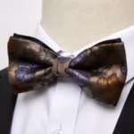 Papion elegant tesatura jacquard, model 22