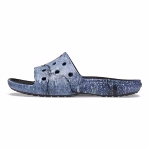 Papuci Crocs Classic Hyper Real Slide Multicolor - Multi/Black