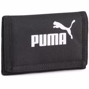 Portofel Puma Phase Unisex Negru – Accesoriu Urban Premium din Poliester