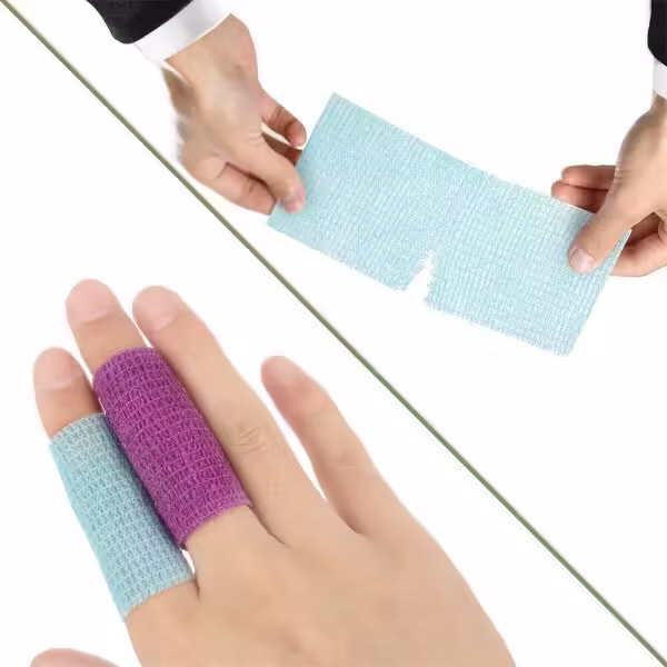 Bandaj Elastic Autoadeziv Fără Latex – Mov 5cm x 4.5m