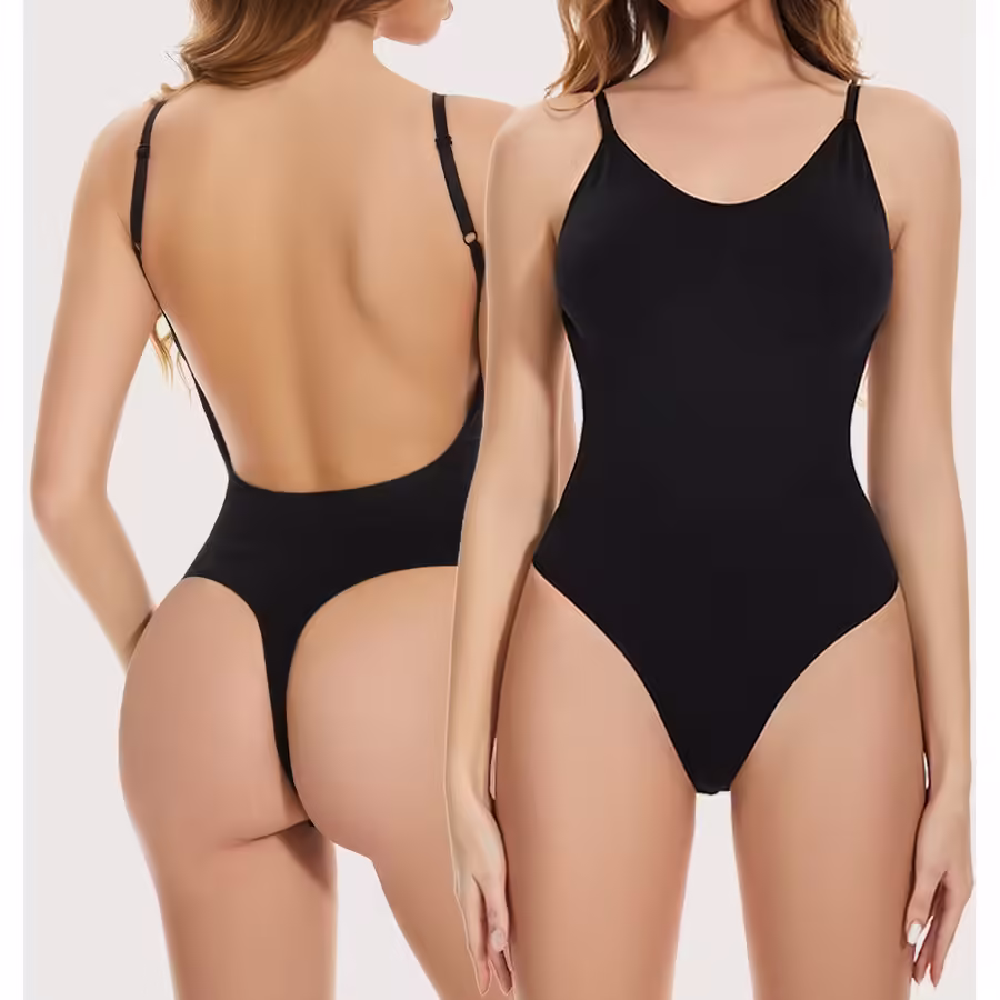 Body Modelator Tanga FlexiShape Kali – Negru