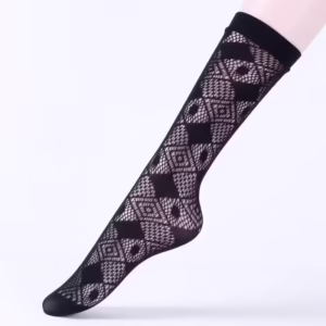 Sosete Lungi Aura Negre pentru Femei