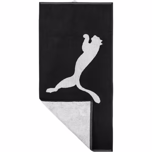 Prosop Unisex Puma Negru pentru Plajă și Sport din Material Reciclat Premium
