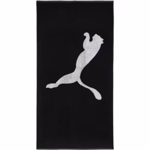 Prosop unisex din bumbac Puma – Negru pentru baie și sport