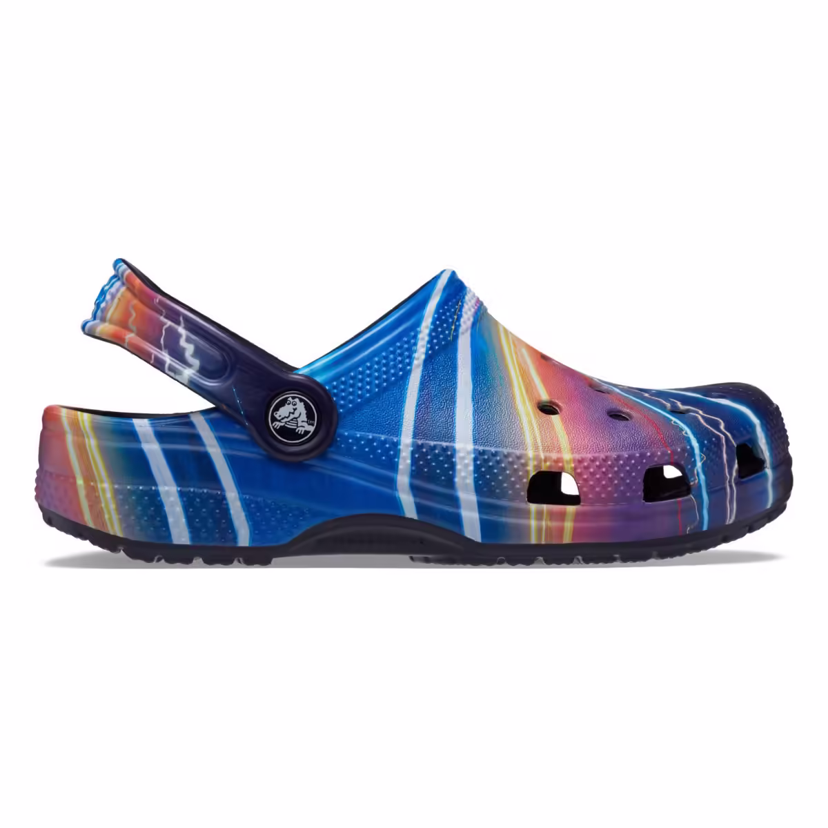 Saboti Crocs Classic Meta Scape Clog Kids Albastru – Deep Navy/Multi