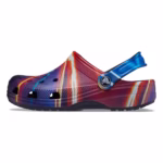Saboti Crocs Classic Meta Scape Clog Kids Albastru – Deep Navy/Multi
