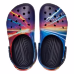 Saboti Crocs Classic Meta Scape Clog Kids Albastru – Deep Navy/Multi