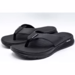 Slapi barbati Skechers Go Consistent – Papuci sport comozi pentru barbati, culoare neagra