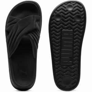 Papuci Platform Puma Leadcat pentru Femei – Negri, Casual, Confortabili, Originali