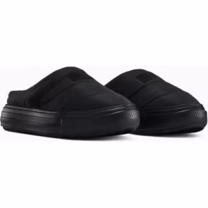 Converse Chuck Taylor Elements Mule – Papuci Unisex Negri pentru Iarnă, Cozy Indoor/Outdoor