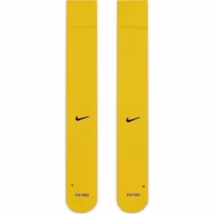Sosete Fotbal Nike Galben pentru Barbati – Performanta Sportiva din Nailon si Elastan