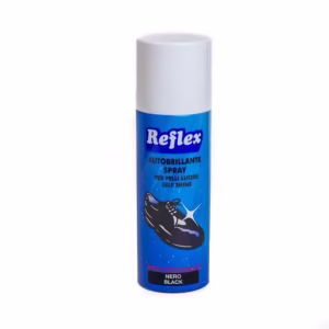 Spray Autobrillante Reflex, de lustruit fără frecare pentru piele netedă Negru – Black