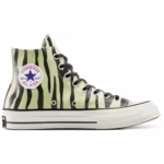 Converse Chuck 70 Tenisi Unisex Verde Zebra Stralucitor in Intuneric Design Retro Original