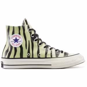 Converse Chuck 70 Tenisi Unisex Verde Zebra – Design Retro Strălucitor în Întuneric