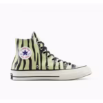 Converse Chuck 70 Tenisi Unisex Verde Zebra Stralucitor in Intuneric Design Retro Original