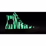Converse Chuck 70 Tenisi Unisex Verde Zebra Stralucitor in Intuneric Design Retro Original